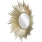 Infinity Instruments Sunburst Mirror - 24 in. Gold Plastic Case Sunburst Wall Mirror 20260GD-MR - alternate 5